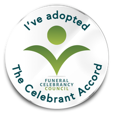 I&rsquo;ve adopted The Celebrant Accord &mdash; Funeral Celebrancy Council